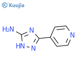 3-(Pyridin-4-yl)-1H-1,2,4-triazol-5-amine structure