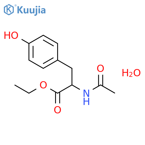 Ac-Tyr-OEt.H2O structure