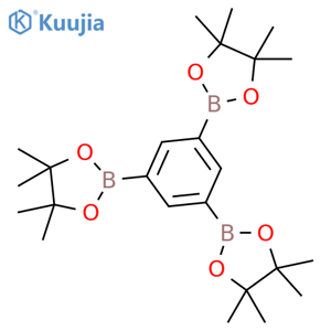 1,3,5-Tris(4,4,5,5-tetramethyl-1,3,2-dioxaborolan-2-yl)benzene structure