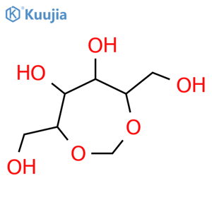 D-Mannitol,2,5-O-methylene- (9CI) structure