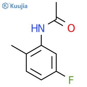 N-(5-fluoro-2-methylphenyl)acetamide structure