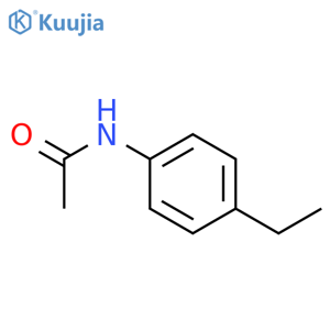 acetanilide, 4'-ethyl- structure