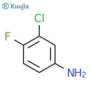 3-Chloro-4-fluoroaniline structure