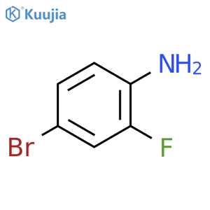 4-Bromo-2-fluoroaniline structure