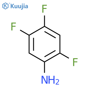 2,4,5-Trifluoroaniline structure