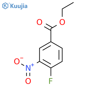 Ethyl 4-fluoro-3-nitrobenzoate structure