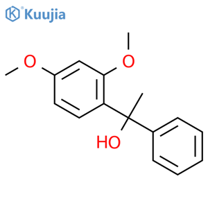 1-(2,4-dimethoxyphenyl)-1-phenylethan-1-ol structure