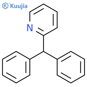 Pyridine,2-(diphenylmethyl)- structure