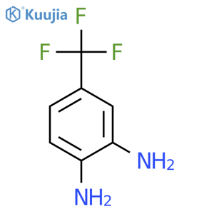 4-(Trifluoromethyl)benzene-1,2-diamine structure