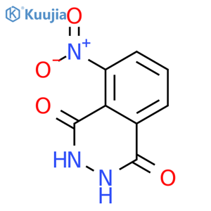 5-Nitro-2,3-dihydrophthalazine-1,4-dione structure