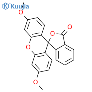 Spiro[isobenzofuran-1(3H),9'-[9H]xanthen]-3-one, 3',6'-dimethoxy- structure