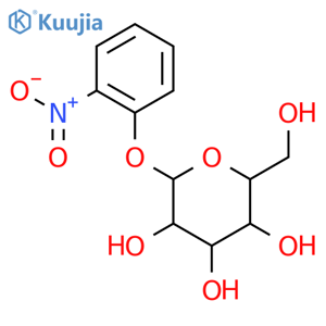 2-Nitrophenyl-beta-D-galactopyranoside structure