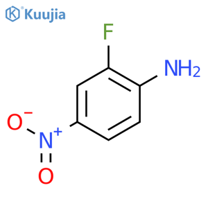 2-Fluoro-4-nitroaniline structure