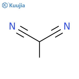 Propanedinitrile,2-methyl- structure