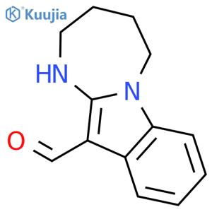 2,3,4,5-tetrahydro-1H-[1,3]Diazepino[1,2-a]indole-11-carboxaldehyde structure