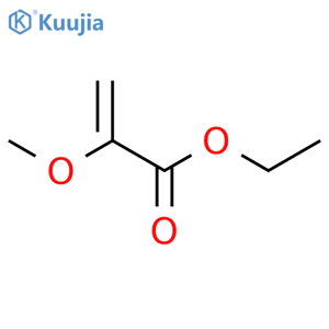 2-Propenoic acid,2-methoxy-, ethyl ester structure