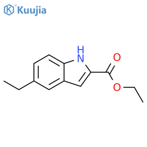 2-Carbethoxy-5-ethylindole structure