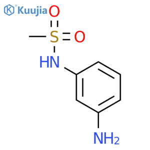 N-(3-Aminophenyl)methanesulfonamide structure