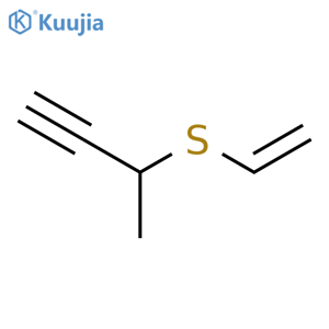 3-(Ethenylthio)-1-butyne structure