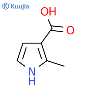 2-methyl-1H-Pyrrole-3-carboxylic acid structure