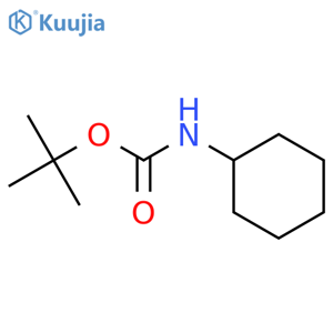 tert-Butyl N-Cyclohexylcarbamate structure