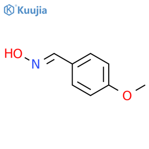 4-Methoxybenzaldehyde Oxime structure