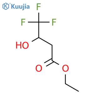 Ethyl 4,4,4-trifluoro-3-hydroxybutanoate structure