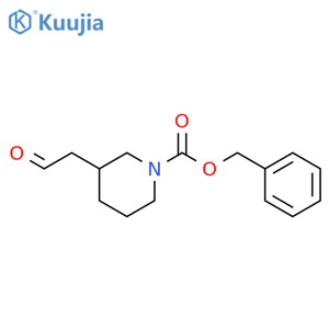 1-Cbz-3-(2-Oxo-Ethyl)-Piperidine structure