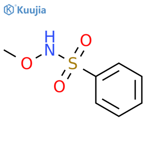 Benzenesulfonamide,N-methoxy- structure