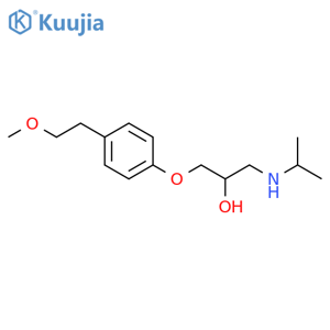 Metoprolol structure