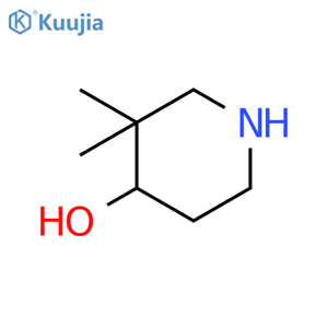 3,3-Dimethylpiperidin-4-ol structure