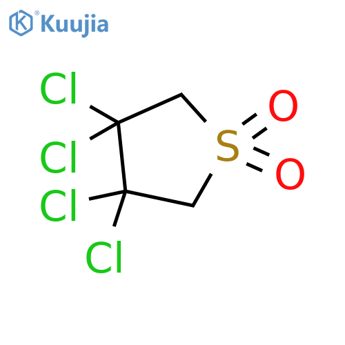 3,3,4,4-Tetrachlorosulfolane structure