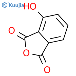 3-Hydroxyphthalic anhydride structure