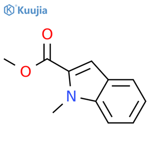 Methyl 1-methyl-1H-indole-2-carboxylate structure