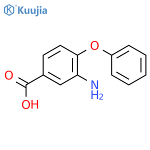 3-Amino-4-phenoxybenzoic acid structure