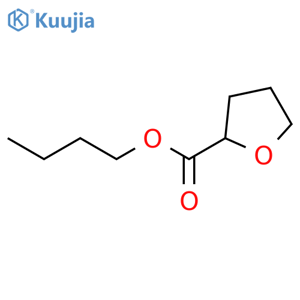 2-Furancarboxylic acid, tetrahydro-, butyl ester, (2R)- structure