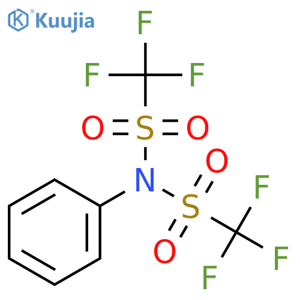 N,N-Bis(trifluoromethylsulfonyl)aniline structure