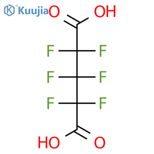 Hexafluoroglutaric acid structure