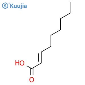 2-Nonenoic acid structure