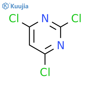 2,4,6-Trichloropyrimidine structure
