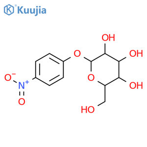 p-Nitrophenyl α-D-Glucopyranoside structure