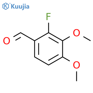 2-Fluoro-3,4-dimethoxybenzaldehyde structure