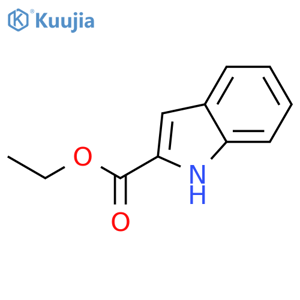 Ethyl indole-2-carboxylate structure