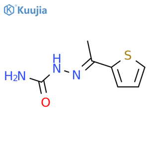 Hydrazinecarboxamide,2-[1-(2-thienyl)ethylidene]- structure