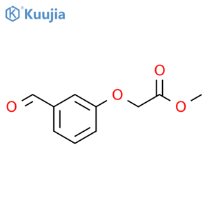 Methyl (3-formylphenoxy)acetate structure