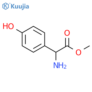 Methyl D-(-)-4-Hydroxy-phenylglycinate structure