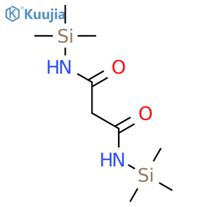 Propanediamide, N,N'-bis(trimethylsilyl)- structure