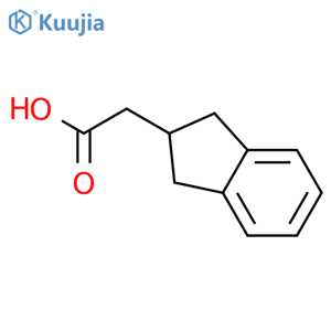 2-Indanylacetic Acid structure