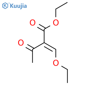 ethyl 2-(ethoxymethylene)-3-oxo-butanoate structure