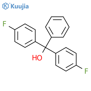 4-Fluoro-a-(4-fluorophenyl)-a-phenyl-benzenemethanol structure